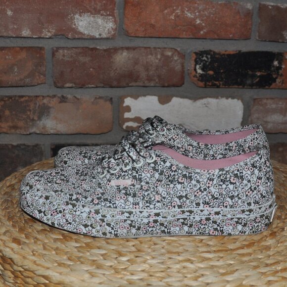 Vans Off the Wall All Over Print Mono Floral Skate Shoe M 7.5 EUR40.5 Unisex - Picture 6 of 9